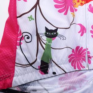 Maillot de cyclisme pour femmes, manches courtes, léger, séchage rapide, haut de vélo de route avec maille respirante et garniture de sécurité réfléchissante - Product Image 5