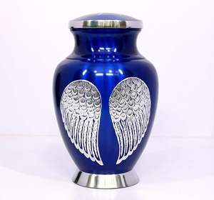 <b>Large</b> Capacity Adult Eco-Friendly Metal Cremation <b>Urn</b> Personalized Engraving Ornamental <b>Urn</b> for Human Ashes Storage Funeral - Product Image 3
