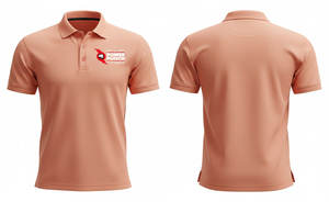 Camisetas Deportivas de Manga Corta para Hombre, Baratas, Lisas, Rojas, de Secado Rápido, Transpirables, de Punto, 100% Algodón, para Impresión Personalizada - Product Image 2