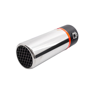 Terminale rotondo da 57 mm inclinato in acciaio inossidabile - Product Image 2