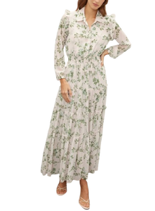 Robe verte à la mode occidentale pour femmes de fournisseur indien pour les options de tenue de soirée et de rassemblement - Product Image 4