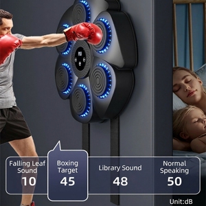 Cible <span class=keywords><strong>murale</strong></span> musicale intelligente et écologique avec 6 pads et <span class=keywords><strong>base</strong></span> antidérapante pour l'entraînement cardio à domicile - Product Image 4