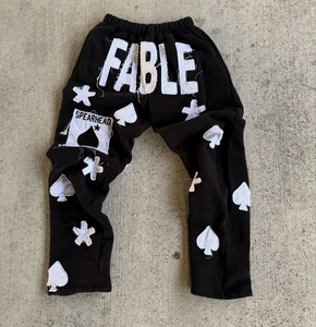 100% algodón 500GSM chándal de gran tamaño con MOQ bajo Logotipo de angustia de tela de alta calidad bajo MOQ y servicio OME - Product Image 4