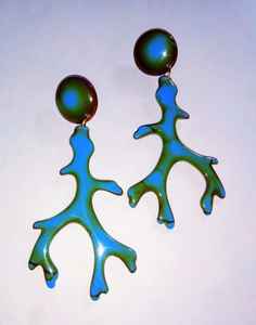 Boucles d'oreilles fantaisie fantômes colorées pour femmes, avec perles de rocaille et pampilles, bijoux de déclaration pour Halloween, fête, mode, cadeau fait main - Product Image 5