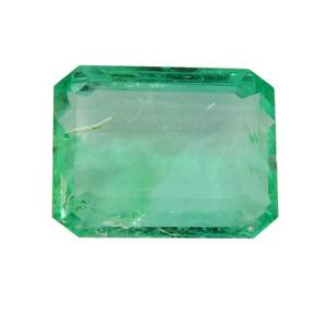 Gemas sueltas naturales facetadas Octágono Esmeralda colombiana al por mayor para la fabricación de joyas y el suministro a granel - Product Image 4