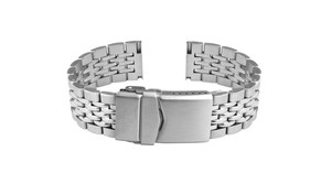 Bracelet de montre de luxe en acier inoxydable 20 mm GD423, professionnel, respirant, confortable, durable, étanche, souple et léger pour montre connectée - Product Image 3