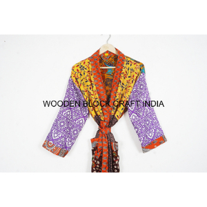 ชุดคลุมใส่ได้ทั้งชายและหญิงชุดกิโมโนสำหรับวันหยุดกลางคืนชุดคลุมกิโมโนยาวสำหรับผู้หญิงชุดใส่ไปงานปาร์ตี้ชุดกิโมโนผ้าไหม - Product Image 2