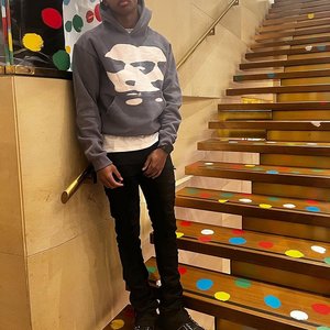 ชุดเสื้อฮู้ดกันหนาวกางเกงผ้าฟลีซของผู้ชายชุดมีฮู้ดผ้าคอตตอน100% แบบดิจิตอลสไตล์วินเทจ - Product Image 2