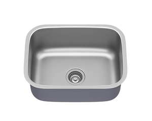 Fregadero de granja bajo encimera de Grado Profesional, acero inoxidable 304, con superficie resistente a los arañazos para cocinas activas, de grado profesional, - Product Image 5