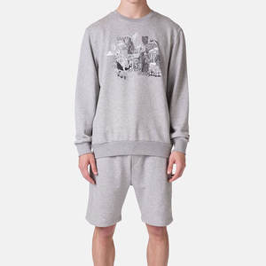 Sudadera para hombre de alta calidad 2025 con estampado de logotipo personalizado teñido liso para invierno-Venta en línea Sudaderas básicas calientes - Product Image 4