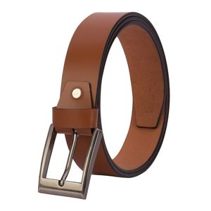 2025 Ceinture en cuir décontractée haute couture pour unisexe Design élégant Boucle en alliage robuste Durable Utilisation à long terme Tendance pour - Product Image 1