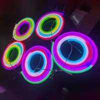 6*12 20*20 30*20mm Rgb Neon Light Extérieur Étanche 12V WS2811 Dream Color Flexible Adressable Chasing Led Pixel Strip Lights