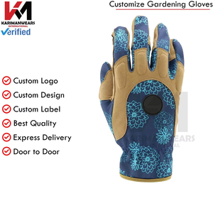 Guantes de Jardinería Reforzados en la Palma, Guantes de Seguridad Duraderos para Trabajos Pesados en Jardinería y Agricultura - Product Image 3
