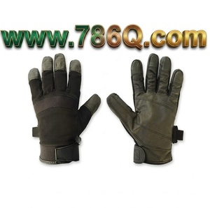 Gants tactiques en cuir anti-coupure imperméables et légers avec produit de sécurité anti-crevaison - Product Image 1