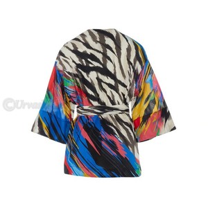 แฟชั่นผู้หญิงฤดูร้อนชุดเดรสสั้นทรงเอคอวีแขนบอลลูนพร้อมข้อมือยืดหยุ่นชุดเดรสรายละเอียดคุณภาพดีที่สุด - Product Image 1