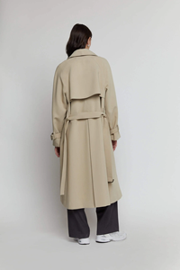 Nouvelle veste universitaire slim pour homme, logo uni sur le devant, col rond, manches longues, bouton, manteau d'hiver - Product Image 2