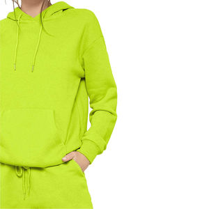 Conjunto Deportivo Informal Ajustado para Mujer, Sudadera con Capucha Transpirable y Pantalones Deportivos en Colores Atractivos para Invierno con Entrega Rápida - Product Image 5