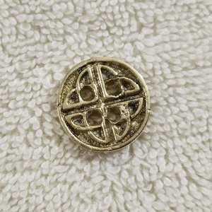 Medieval Brass <b>Button</b> TT-1170 National Style with Anti-Theft Feature <b>Cover</b> Closure Type - Product Image 6