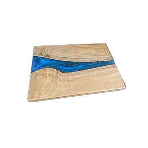 Classic 1 Piece Eco-Friendly Wooden & Tin Round <b>Drink</b> <b>Coaster</b> 300mm Diameter 10mm Thick for Home & Kitchen - Product Image 1