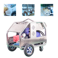 Mesin Cuci Mobil Komersial Tekanan Tinggi 800bar 37kw, Mesin Pembersih Daya Tinggi, Pistol Air, Pompa Air Industri, Alat Pembersih