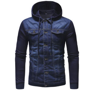 Chaqueta vaquera de invierno para hombre, abrigo informal con Cuello de piel, chaquetas cálidas de lana, marca de moda, chaquetas de gran tamaño de alta calidad - Product Image 1