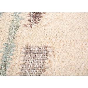 พรมขนสัตว์เบจและสีน้ำตาลลายเรขาคณิตแบบทอเรียบสำหรับใช้ในบ้าน-PDJW-66 - Product Image 3