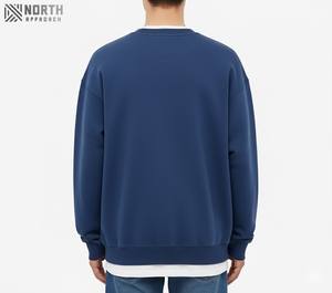 O-cou surdimensionné sweat femmes vêtements à manches longues coton polaire Fitness vêtements surdimensionné haute qualité femmes sweat - Product Image 2