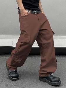 Jeans de mezclilla rectos unisex personalizados al por mayor, pantalones vaqueros holgados de cintura alta, estilo urbano, de pierna ancha, con efecto lavado, para otoño y verano. - Product Image 4