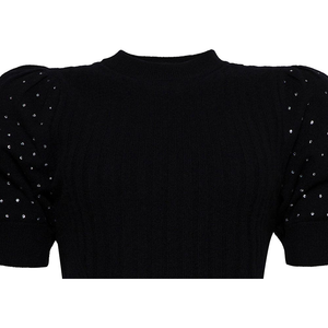 Maglione Daphne da Donna di Jonathan Simkhai in Lana e Cashmere con Decorazioni, Nero, Taglia Piccola - Product Image 3