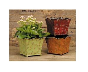 Pots de décoration de jardin Jardinières en métal de forme personnalisée Offre Spéciale de finition antique Conception populaire Fabrication et fournisseur de jardinières en fer - Product Image 5