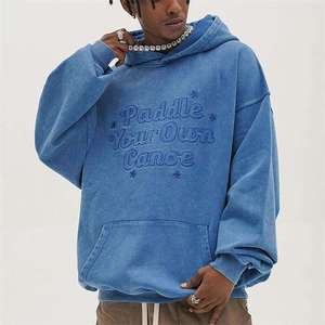 Offre Spéciale pulls à capuche à manches longues pour hommes de couleur unie d'automne avec des couleurs et des tailles personnalisées - Product Image 5