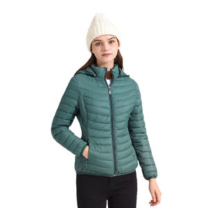 Vestes bouffantes à glissière de qualité supérieure pour femmes pour l'hiver-Prix de gros Vestes bouffantes - Product Image 1