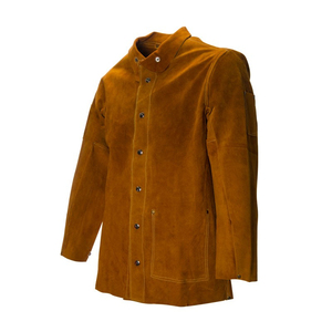 Chaquetas de soldadura de invierno de lona resistente transpirable Ropa de seguridad industrial resistente al fuego - Product Image 2