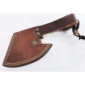 Hachas de acero de Damasco hechas a mano, hachas Vikingas tipo Tomahawk para construcción, mini hacha para acampar y supervivencia, mini hacha de acero de Damasco. - Product Image 2