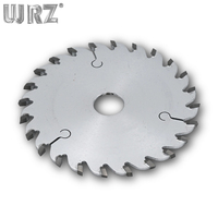 Lame de scie à panneaux TCT soudée au laser OEM, sans copeaux, pour MDF, mélamine, contreplaqué, scie à table coulissante, outil de coupe circulaire