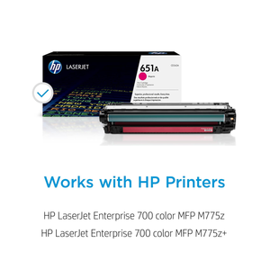 Cartucho de Tóner Original HP 651A Magenta CE343A Compatible de Alta Calidad para Impresoras LaserJet - Product Image 4