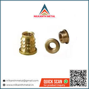 ตัวแทรกแบบหลายไมโครทำจากทองเหลืองสีธรรมชาติที่100% จำหน่ายในราคาที่ดีจากอินเดีย - Product Image 2