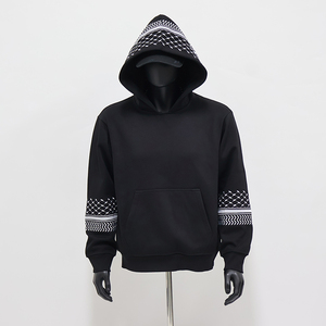 เสื้อฮู้ดดี้ผู้ชายผ้าเฟรนช์เทอร์รี่สุดหรู ขายส่ง OEM สไตล์วินเทจ หนานุ่ม คุณภาพสูง 100% จากผู้ผลิต - Product Image 2