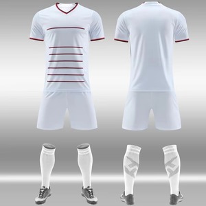 Uniforme de Fútbol de Manga Corta Talla Grande Más Vendido, 100% Poliéster, Material Transpirable y Duradero de Alta Calidad, Ropa de Fútbol al Por Mayor - Product Image 5