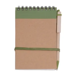 Quaderno ad Anelli Ecologico Riciclato con Penna per Gadget Promozionali - Product Image 4