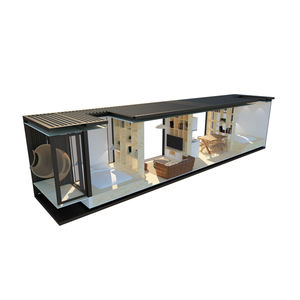 Conteneur sec de haute qualité de 20 pieds et 40 pieds, conteneur d'expédition préfabriqué pliable, maisons portables, mini-maison de 2, 3 ou 5 chambres, origine Belgique - Product Image 2