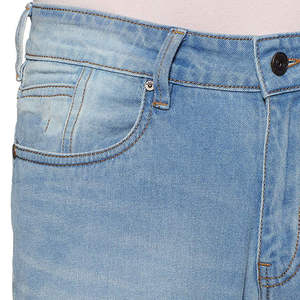 Pantalones Vaqueros Ajustados Elásticos para Hombre al por Mayor, Pantalones de Mezclilla Casuales de Moda, Ajustados, Transpirables, de Marca, Personalizados - Product Image 4