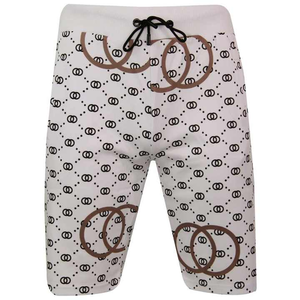 Ensemble de shorts décontractés pour hommes, nouveau pour l'hiver, avec t-shirt à manches courtes en velours, 100% coton, vêtements de sport, haut et shorts - Product Image 5