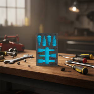 Hazet 2-Component Soft Foam Insert for 163-460/7 <b>Tool</b> <b>Boxes</b> - Product Image 3