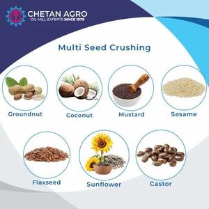 Planta de molino de aceite Flexseed 100125 kghr Expulsor comercial semiautomático Hecho EN LA India Máquina de extracción de aceite de alta eficiencia - Product Image 5