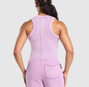 เสื้อกล้ามผู้หญิงแขนสั้นระบายอากาศได้ดีสีและขนาดที่กำหนดเองได้ - Product Image 2