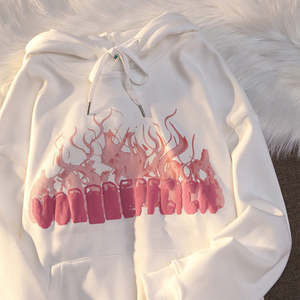 Sweat à capuche d'hiver Y2K surdimensionné 500 GSM uni teint, court, déchiré, zippé, pour homme, personnalisé, poids lourd - Product Image 4