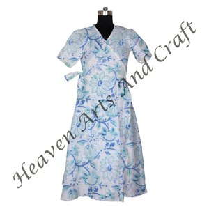 ชุดกิโมโนผ้าซาตินพิมพ์ลายดอกไม้สไตล์วินเทจสำหรับผู้หญิงชุดชายหาดยาวพร้อมชุดนอน - Product Image 5