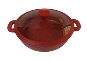 Ultra Z606 Cuiseur à riz marbré rouge antiadhésif 28 cm - Product Image 3