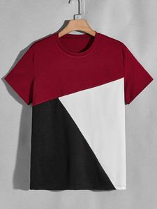 T-shirt de haute qualité 100% coton couleur personnalisée pour hommes coupe régulière t-shirt Stock en vrac vêtements t-shirt - Product Image 4